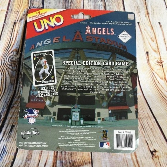 Uno Special Edition Card Game LA Angels - Picture 5 of 6